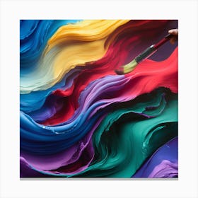 Abstract - Abstract Stock Videos & Royalty-Free Footage Canvas Print