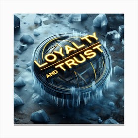 Loyalty And Trust Canvas Print