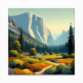 Yosemite Landscape 2 Canvas Print