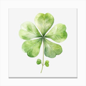 Four Leaf Clover 10 Canvas Print