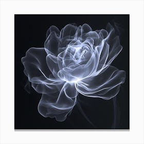 Minimalism Rose Canvas Print