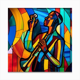 Jazz Musician 5 Canvas Print