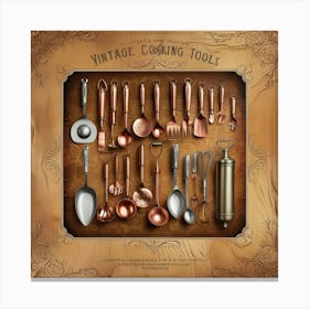 Vintage Cooking Tools 1 Canvas Print