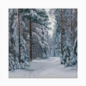 Winter 11 8 Canvas Print