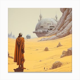 Dune Mobius Style Canvas Print