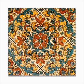 Turkish Tile Canvas Print