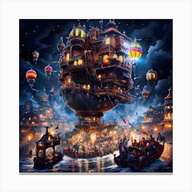 New Years Eve Canvas Print