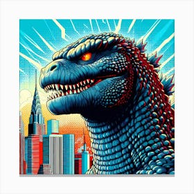 Monster 5 Canvas Print