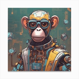 MONKETO Canvas Print