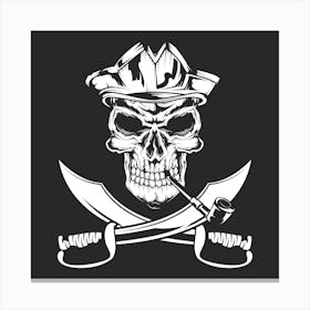 Pirate Skull Canvas Print