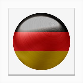 Germany Flag Europe Country Canvas Print