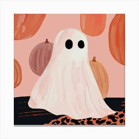 Halloween Ghost Canvas Print