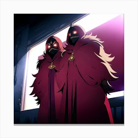 Two Cloaks Canvas Print