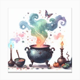 Witches Cauldron 1 Canvas Print