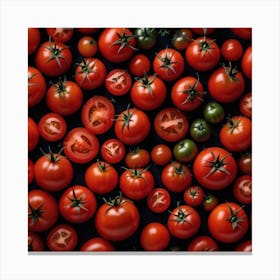 Red Tomatoes 2 Canvas Print