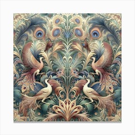 Peacocks Canvas Print