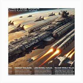 Olympus Dreadnought Full Canvas Print