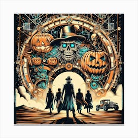 Jack O Lantern Canvas Print