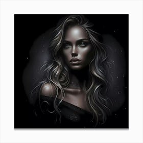 Dark Beauty 3 Canvas Print