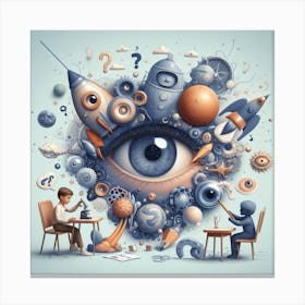 Eye Of The Universe Canvas Print