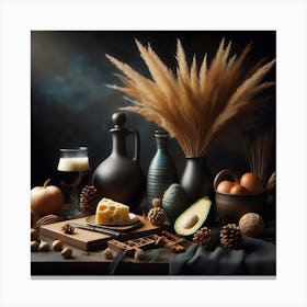 Autumn Still Life Canvas Print