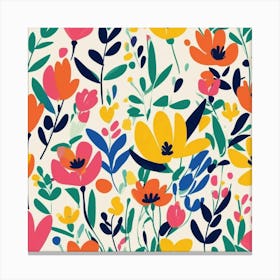 Floral Pattern 4 Canvas Print