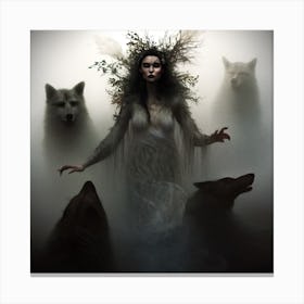 The Wood Maiden Canvas Print