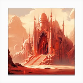 Fantasy Castle Canvas Print