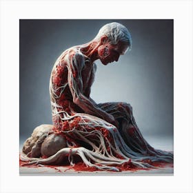Human Anatomy 1 Canvas Print