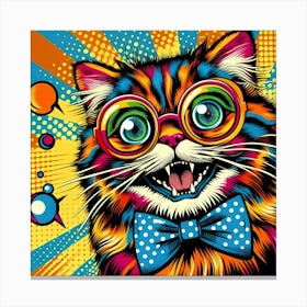 Pop Cat 19 Canvas Print