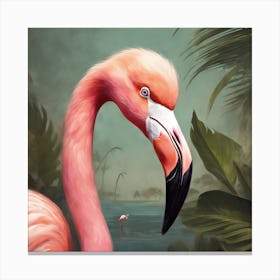 Flamingo 5 Canvas Print