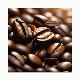 Coffee Beans 111 Canvas Print