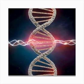 Double Helix Canvas Print