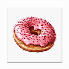 Donut Canvas Print