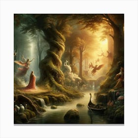 Fairytale Forest 3 Canvas Print