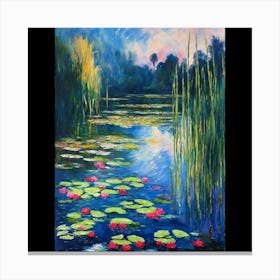 Water Lilies Canvas Print