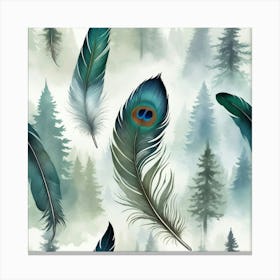 Feathers Canvas Print