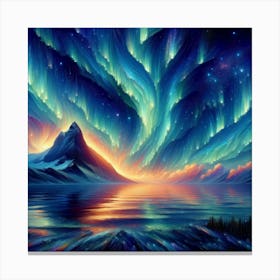 Aurora S Symphony 9 Canvas Print