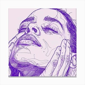 Portrait Of A Woman 20 Canvas Print