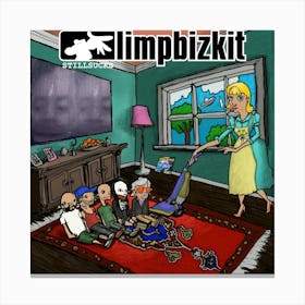 Limp Bizkit Album Cover 5 Canvas Print