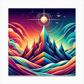 Psychedelic Art 34 Canvas Print