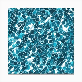 Mosaic Tile Pattern Canvas Print