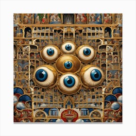 Eye Of The Gods Canvas Print