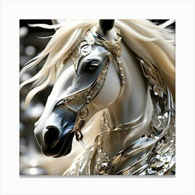 Creative Horse Beauty Illustration Nr 185 Canvas Print