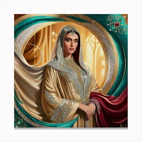 Arabian Princess Canvas Print