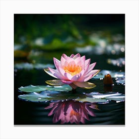 Water Lily Canvas Print