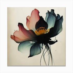 Flower Painting Canvas Print