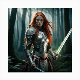 Fantasy Character Canvas Print