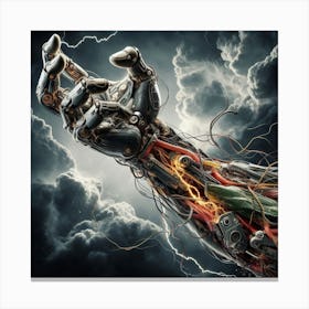 Hand Of God Canvas Print