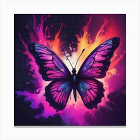 Butterfly Painting 228 Canvas Print